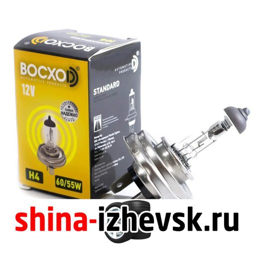 Лампа галогеновая BocxoD — H4-55 Вт, 1 шт. в Ижевске